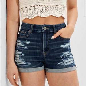 AE High Waisted Curvy Shorts